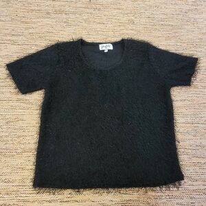 Graffiti Brand Fuzzy Short Sleeved Top